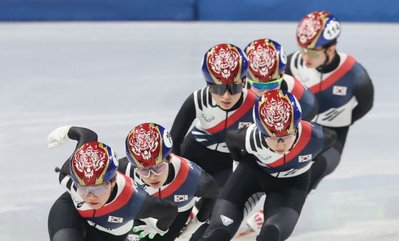 쇼트트랙 대표팀, 밀라노서 금빛 담금질