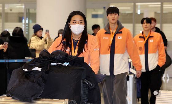 귀국하는 안세영