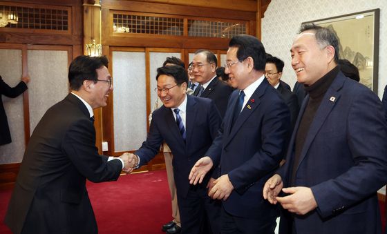 김민석 총리,  전남·광주 통합 논의