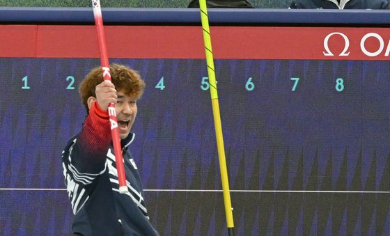 휠체어컬링 이용석 '좋았어'