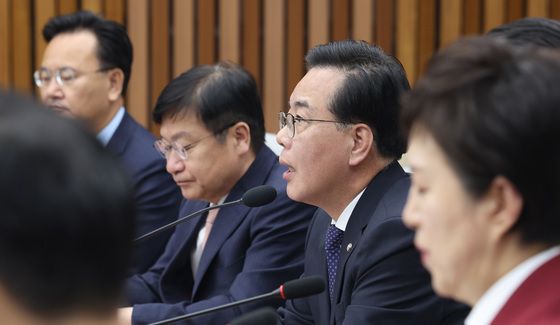 모두발언하는 송언석 원내대표