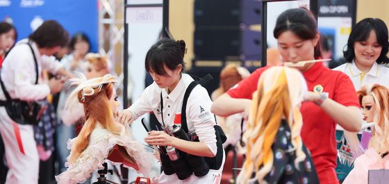 기량 겨루는 세계 선수들