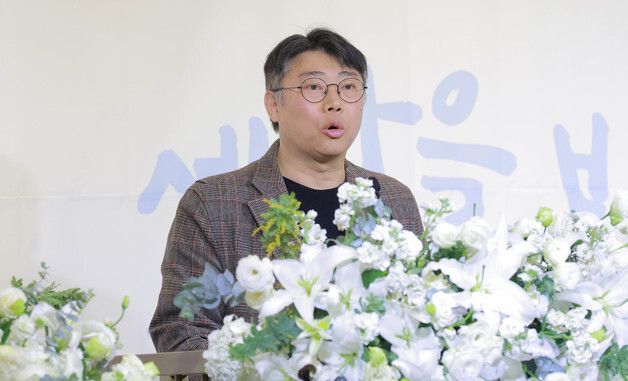 축사하는 최승현 기본소득당  최고위원