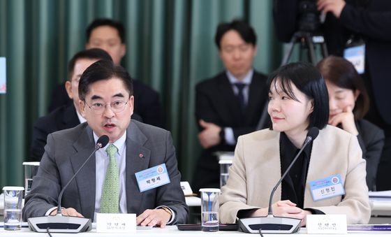 발표하는 박형세 LG전자 사장