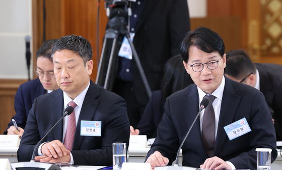 발표하는 정준철 현대자동차 사장