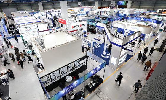 코엑스에서 열린 인터배터리 2026