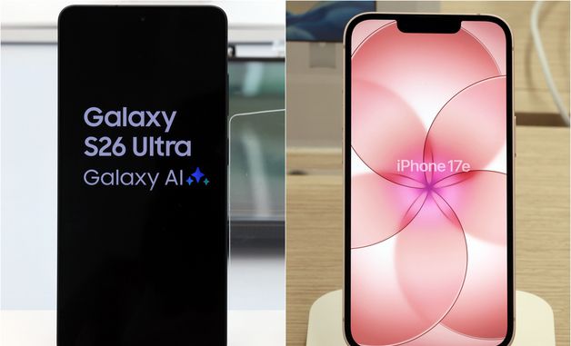 '프리미엄' 갤럭시 S26· '가성비' 아이폰17e 격돌