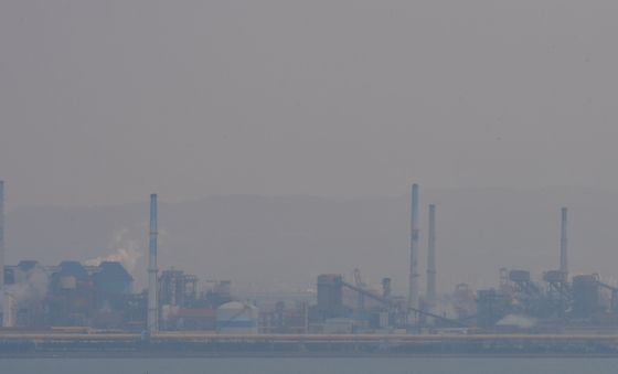 초미세먼지 한가득