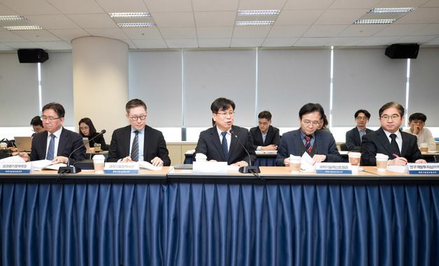 출입기자간담회 하는 박인규 과기혁신본부장