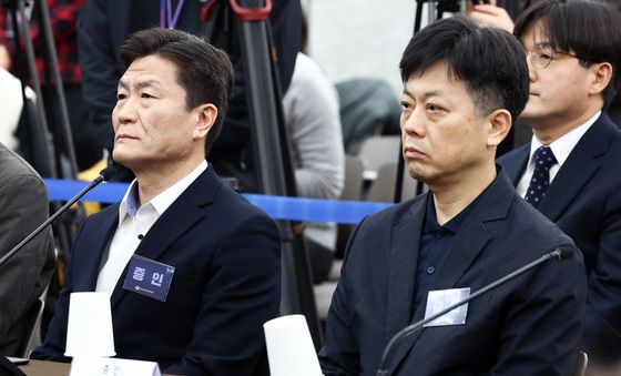 이태원 청문회장 자리한 이임재 전 용산서장·송병주 전 용산서 상황실