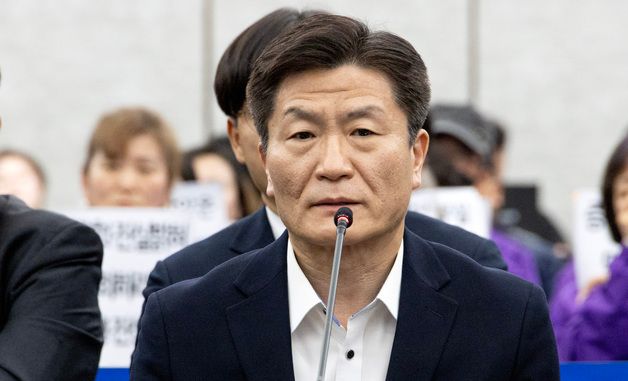 발언하는 이임재 전 용산경찰서장