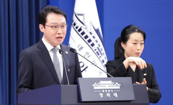 이규연 홍보수석, 12·29 여객기 참사 관련 브리핑