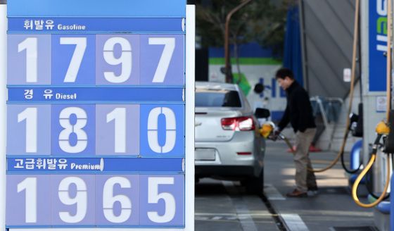 최고가격제 시행, 1차 최고가 휘발유 1724원·경유 1713원