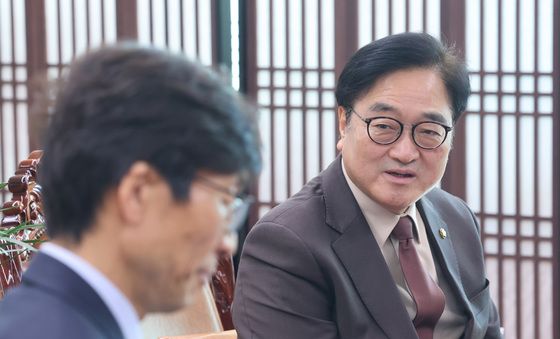 인사말하는 우원식 국회의장