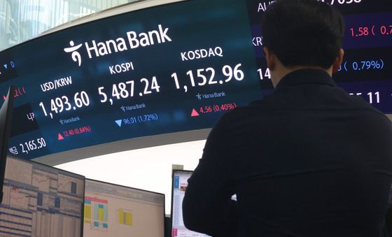 코스피 하락 마감