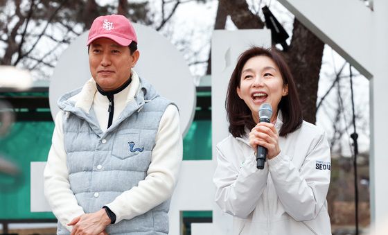 오세훈 시장 칭찬하는 최호정 서울시의회 의장