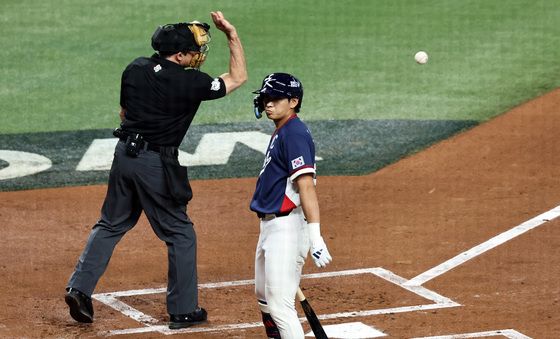 이정후, 첫타석 삼진