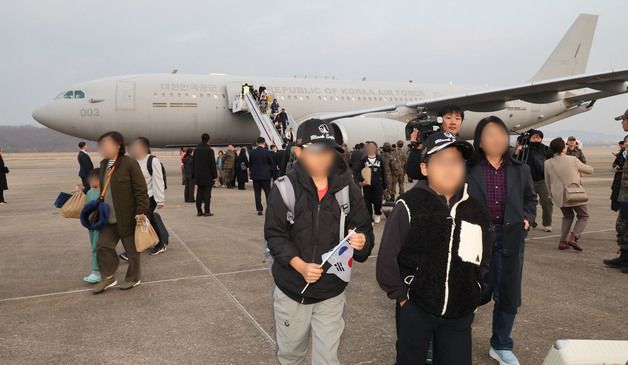 중동 체류 한국인 204명 서울공항 도착