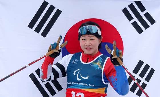 김윤지, 한국 선수 '최다 메달 5개' 신기록