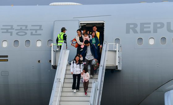 중동 체류 국민 등 211명 무사 귀환