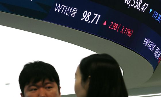 100달러 육박한 WTI 선물