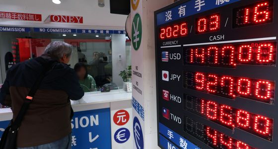 원·달러 환율 금융위기 이후 처음 1500원 돌파