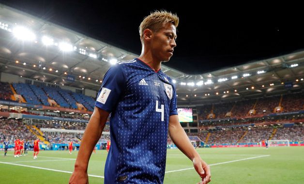 [포토] 전 일본 축구선수 혼다 케이스케