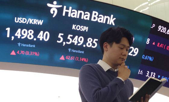 코스피·원달러 환율 상승