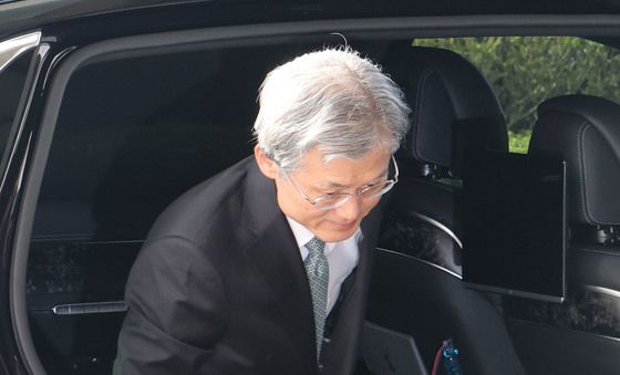 조희대 대법원장 '출근'