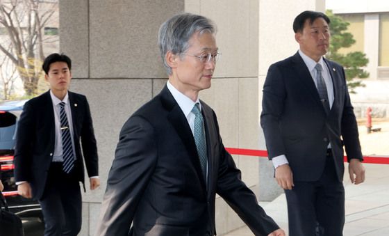 조희대 대법원장 출근길