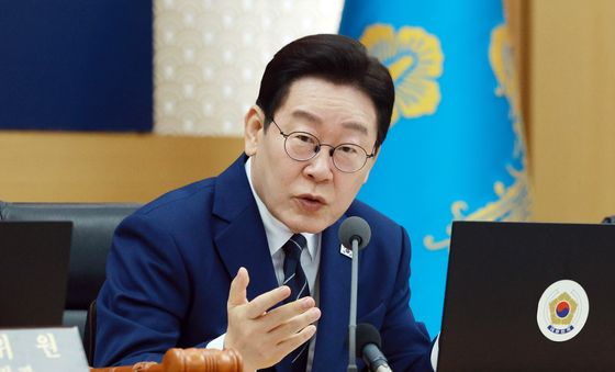 이재명 대통령 '국무회의 주재'