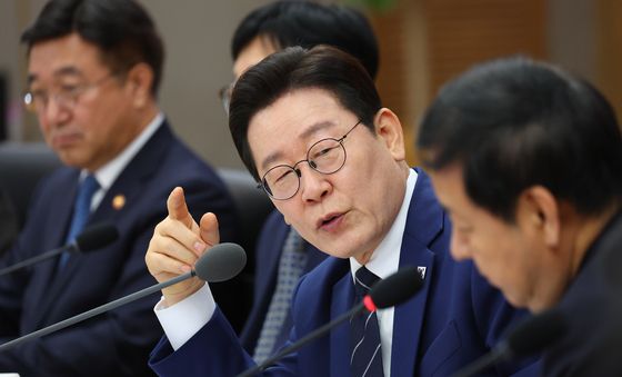 국무회의 발언하는 이재명 대통령