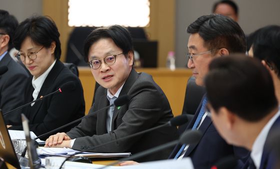 발언하는 김정관 산업통상부 장관