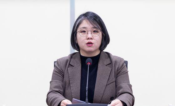 차세대 진보정당 도약 포부 밝히는 용혜인 대표