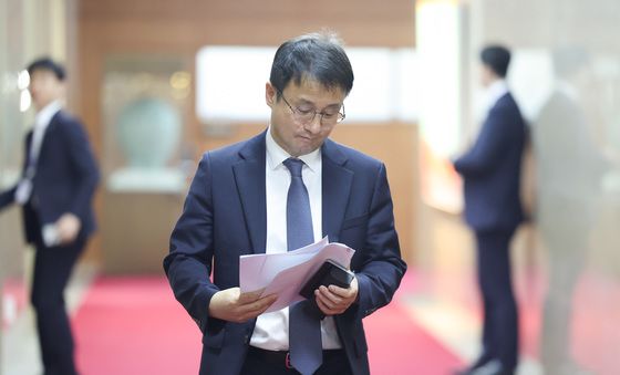 국회의장실 나서는 한병도