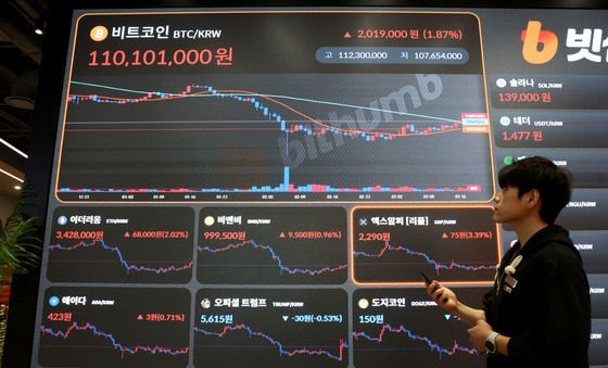 비트코인, 1억 1000만원선 탈환