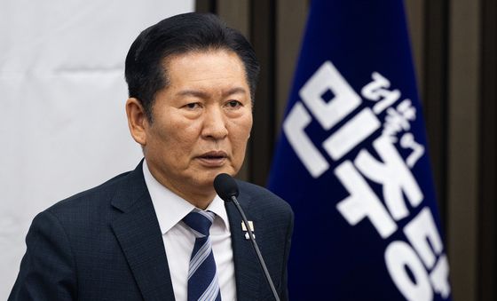 모두 발언하는 정청래 대표