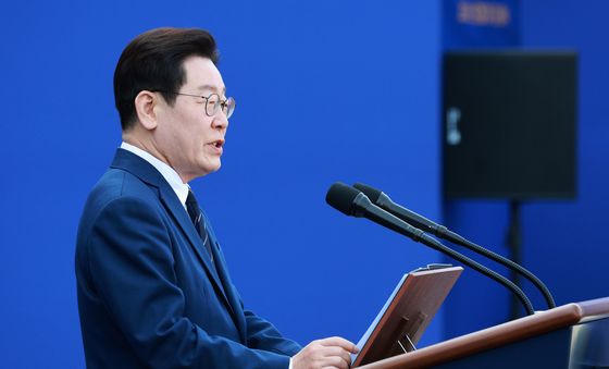 이재명 대통령, 신임 경찰·경감 임용식 축사