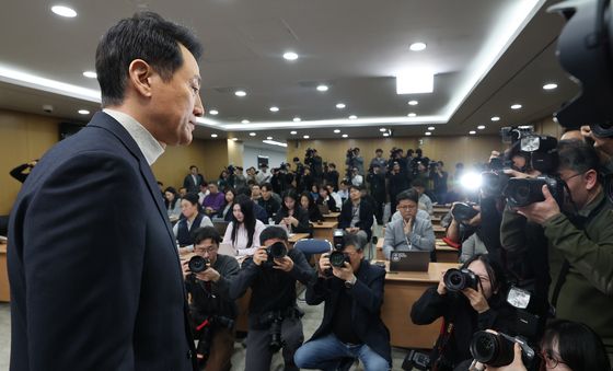 오세훈, 결국 공천 신청