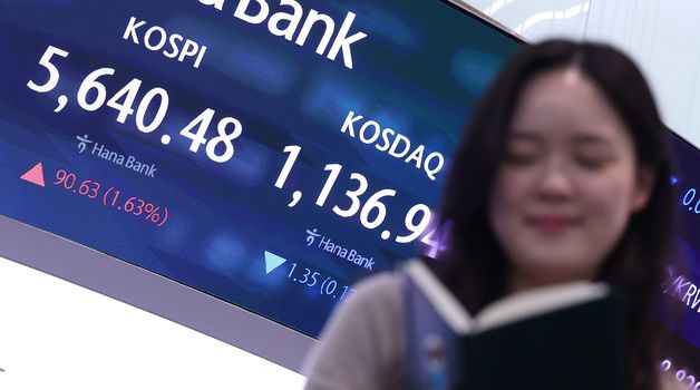 '유가 하락·젠슨황 효과'에 코스피 상승 마감