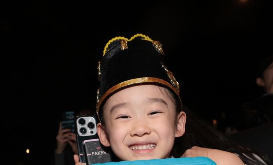 장항준 감독 응원하는 어린이 팬