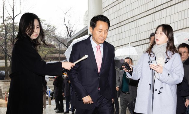 2차 공판 출석하는 오세훈 시장