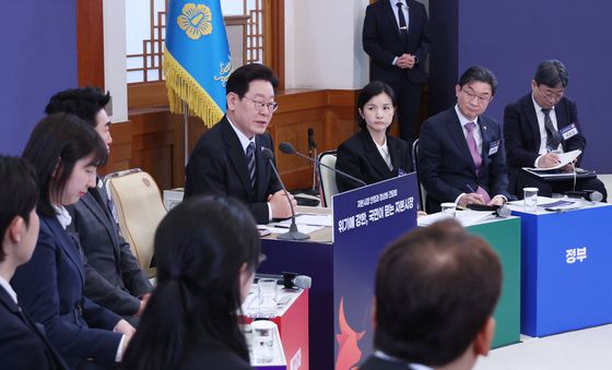 자본시장 안정화 관련 발언하는 이재명 대통령