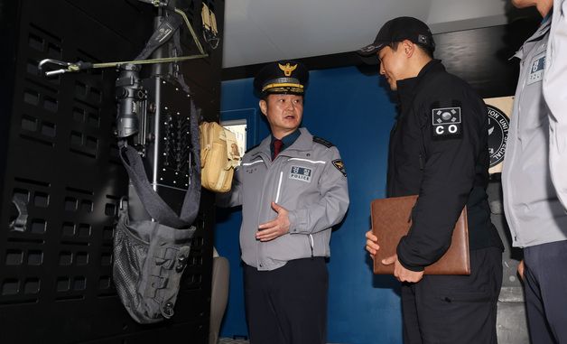 BTS 컴백 무대 현장 점검나선 박정보 서울경찰청장