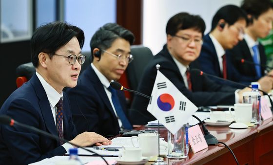 발언하는 김정관 산업통상부 장관