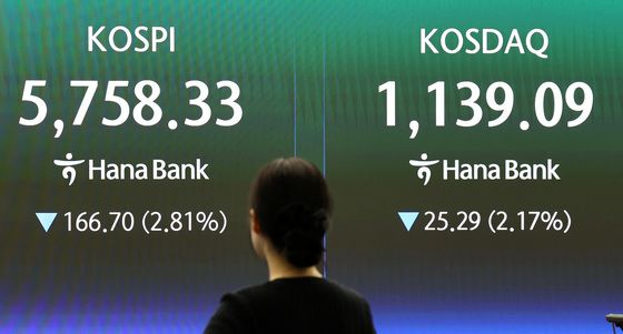 코스피·코스닥 하락 출발