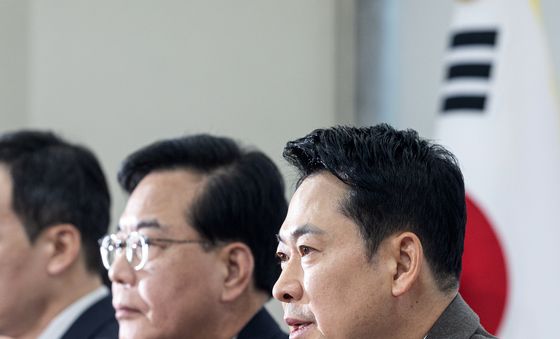 최고위 모두발언하는 장동혁 대표