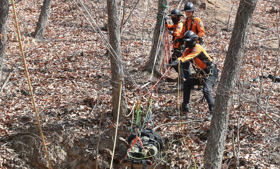 완연한 봄, 산악사고 대비 특별구조훈련