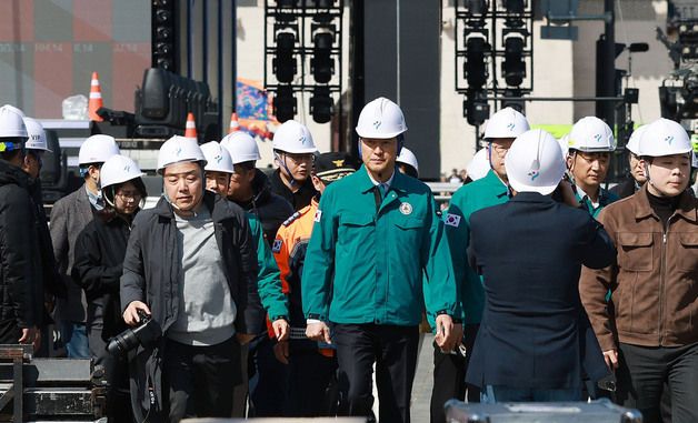 오세훈 시장, BTS 컴백 무대시설 점검