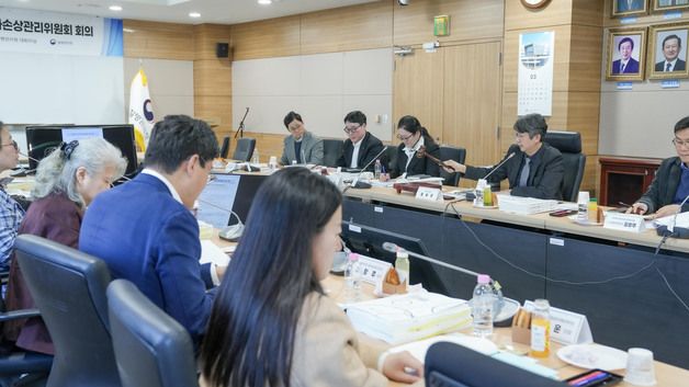 국가손상관리위원회 제1차 회의 개의하는 임승관 청장